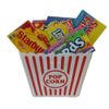 I.Q. Accessories Plastic Popcorn Tub, Square