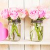 sourcing map 30 Pcs Mason Jar Flower Insert Lid, 86mm Flower Grid Frog, Silver Tone