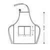 PB TECH Personalised Apron Baking Gift Customisable Initial With Name Gift For BBQ Grill Cook kitchen cooking Apron