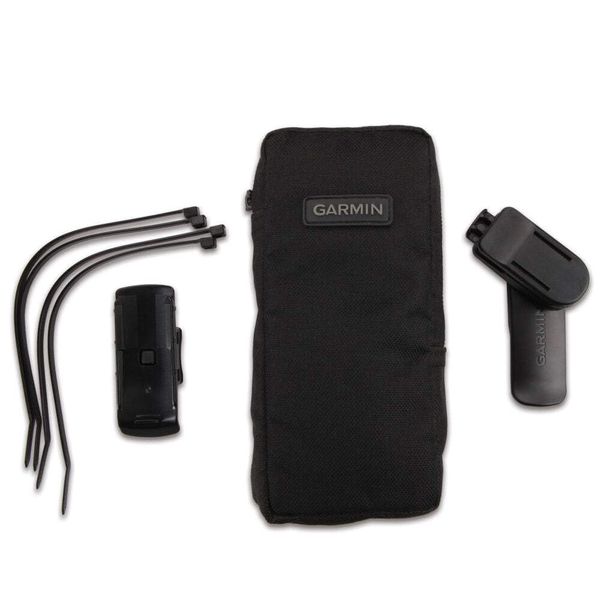 Garmin Outdoor GPS Spine Mount Bundle with Carrying Case, Black