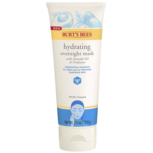 Burt's Bees Hydrating for Unisex, Overnight Mask, 2.5 Oz