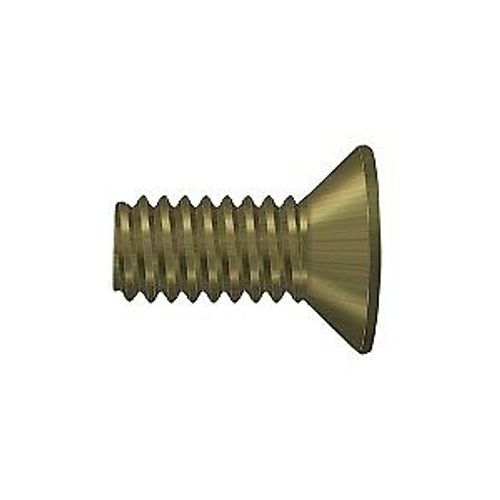Deltana SCMB1205U5 #12, 1/2" Length Flat Head Machine Screw Antique Brass