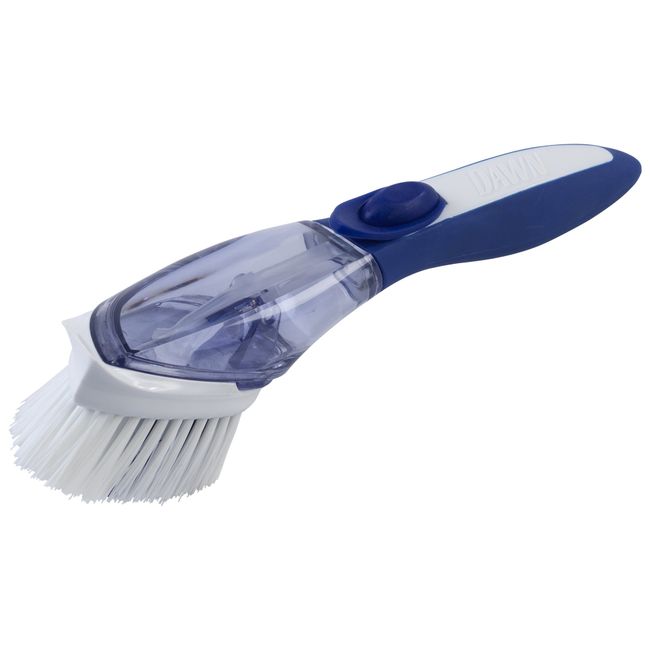 Dawn Fillable Kitchen Brush, 1 Count, Blue