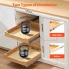 Kitchen Slide Out Wood Drawer 21"x22" Cabinet Shelf Pull Out Storage