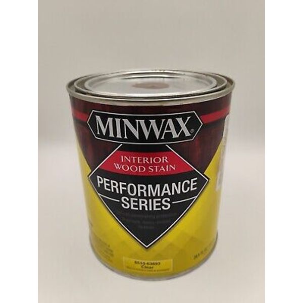 1 Qt Minwax Interior Wood Stain Color Coco Brown Performance Series Clear