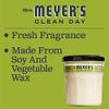 Mrs. Meyer's Clean Day Scented Soy Candle, Lemon Verbena Scent, 7.2 ounce candle (Pack of 2)