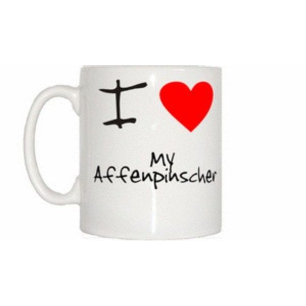 I Love Heart My Affenpinscher Mug