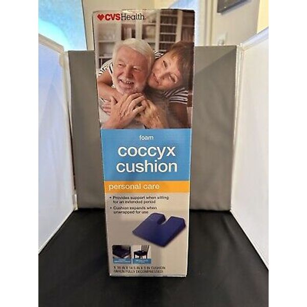 Coccyx Cushion Foam CVS Health 18" X 14.5" X 3” ( New In Box)