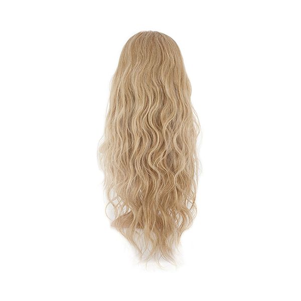 Grace Loose Beach Wave Half Head Wig in Honey Blonde