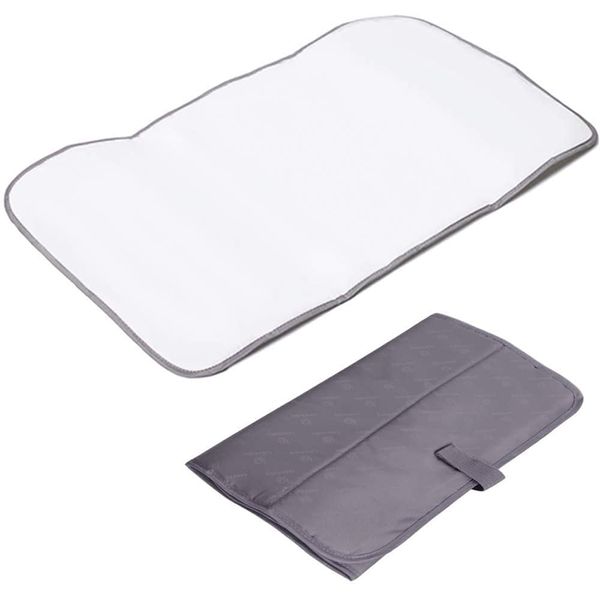 Lekebaby Foldable Travel Changing Mat Portable Baby Change Mat, Grey