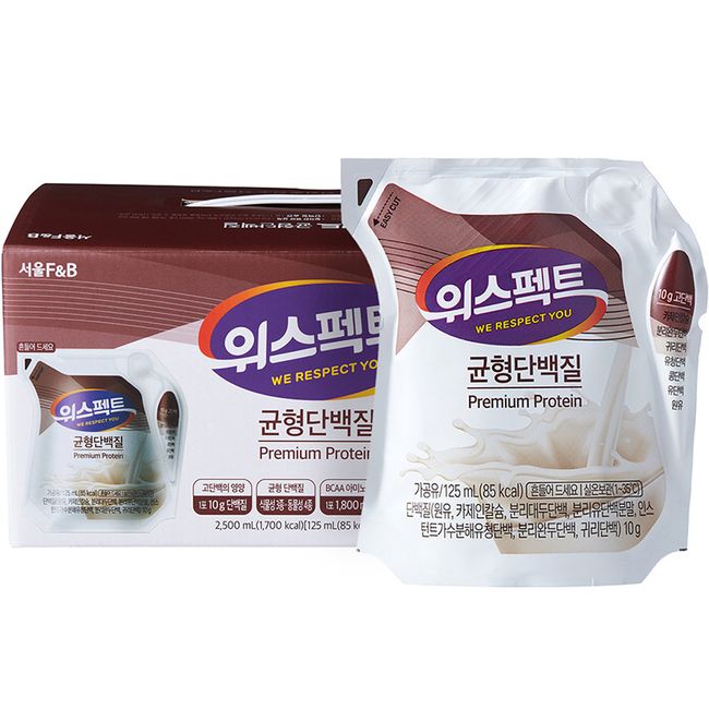 Seoul F&B Wispect Balanced Protein, 20ea, 125ml