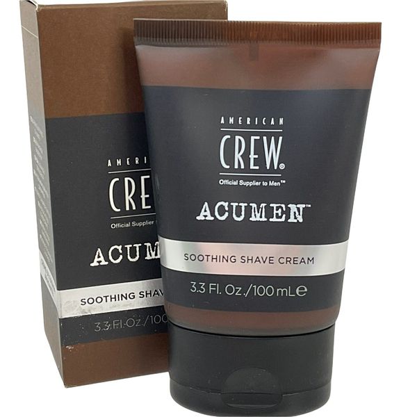 American Crew Acumen Mens Soothing Shave Cream w Bisabolol to soothe & Vitamins