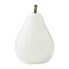 Mud Pie Small Ceramic Pear Sitters; 4 3/4" x 3 1/2" Dia