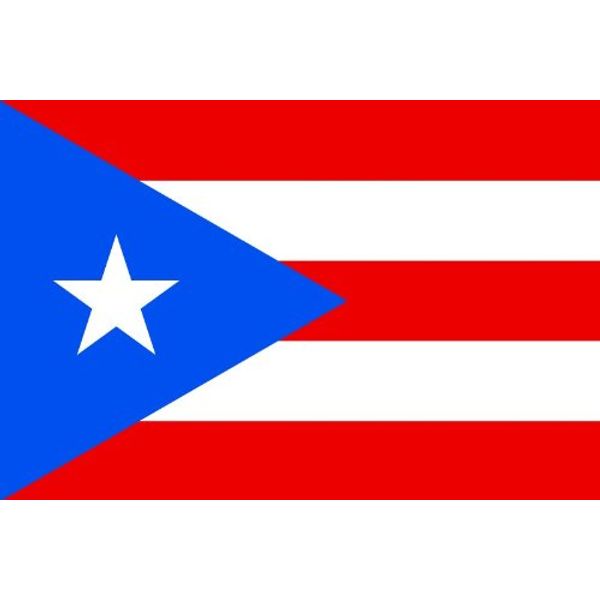 TUC 3x5 Polyester Flag of Puerto Rico