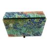 Vincent Van Gogh Glass Jewelry Keepsake Box (Iris)