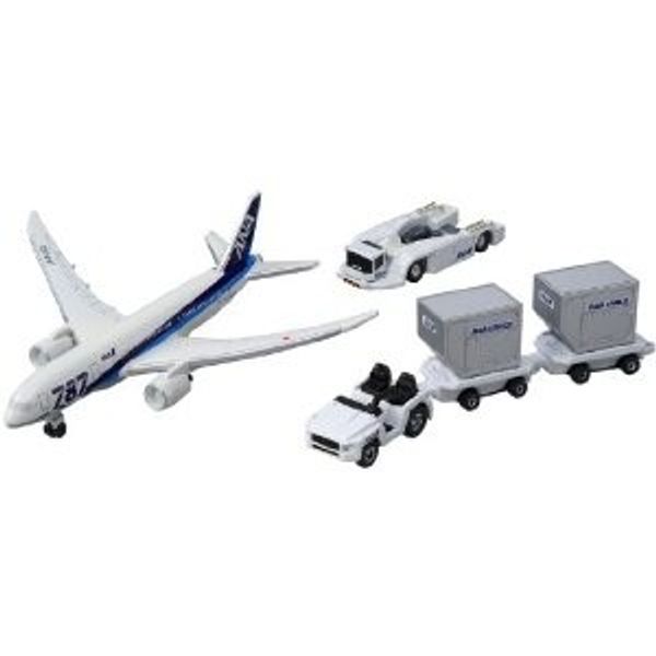 Tomica 787 Airport Set (ANA) Toys for Children, Boys, Miniature Cars, Cars, Ages 3 and Up