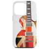 "British Flag Union Jack Guitar" graphic design Case for iPhone 13 Pro