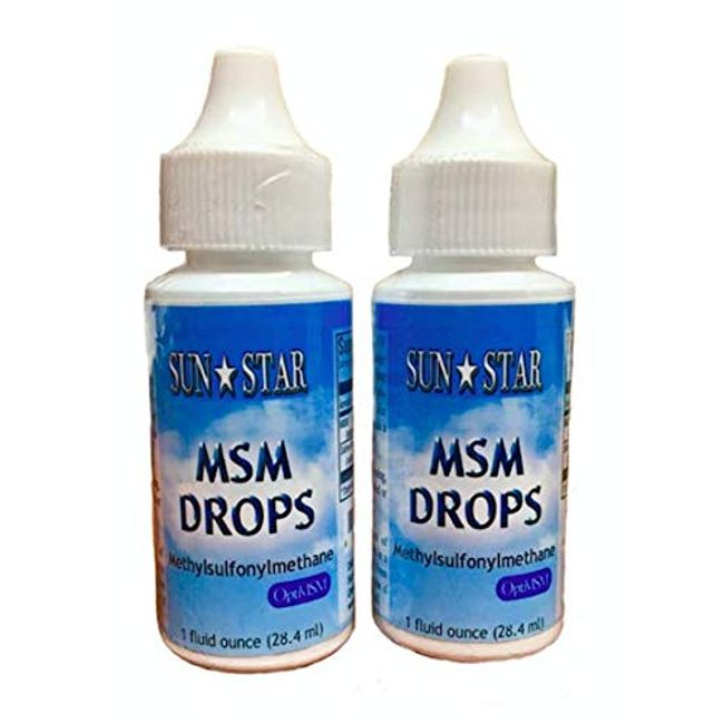 MSM Drops (1 fl oz) - 2 Pack