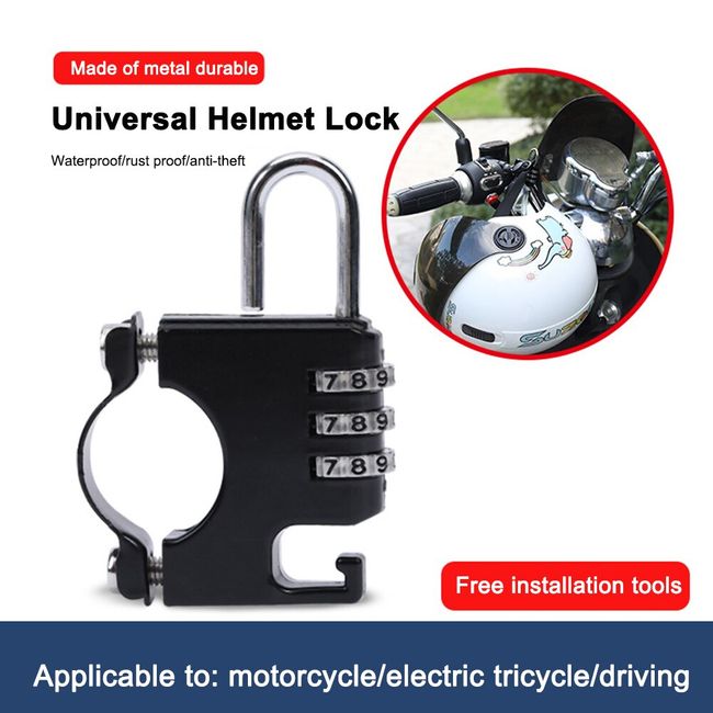 Free Motorcycle Helmet Locks 