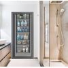 Over The Door Pantry Organizer,Adjustable 6 Baskets Closet Rack Hangin