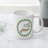 CafePress Herbal Therapy Wreath 20 oz Ceramic Mega Mug