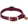 CattyMan MD6081 Cat Collar M, Burgundy