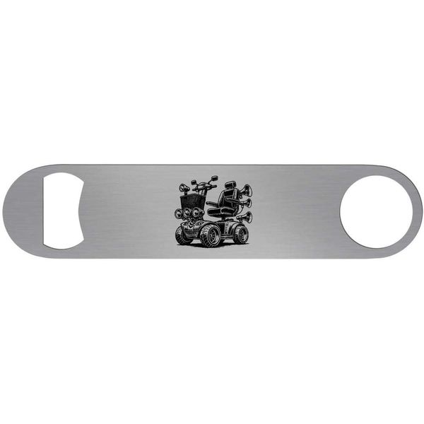 'Fancy Mobility Scooter' Bar Blade Bottle Opener (BR00020511)