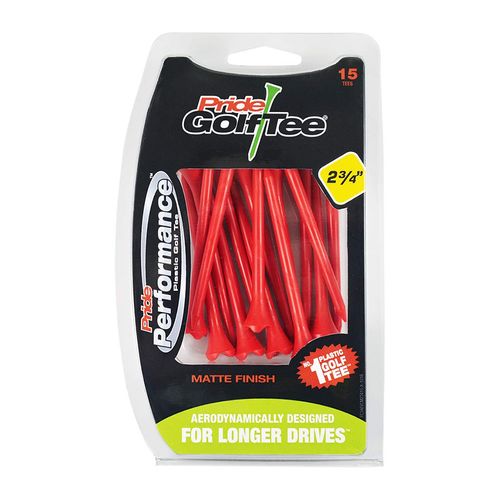 PRIDE SPORTS T-726 (010) Performance Tee, 2-3/4 (2.7 inches (69 mm), Red