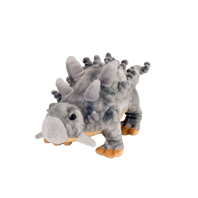 Wild Republic Ankylosaurus Plush, Dinosaur Stuffed Animal, Plush Toy, Gifts For Kids, Dinosauria 10 Inches