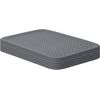 Superio Ribbed Lid for Plastic Open Storage Bins, 6 Pack Medium Grey 5 Liter