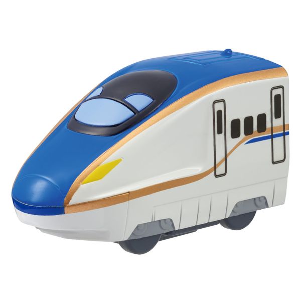 Pilot Corporation Ofuro DE Mini-Car Bath Toy, E7 Series Hokuriku Shinkansen Kagayaki