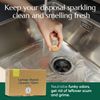 CLEANOMIC Garbage Disposal Tablets and Tablet Tin Bundle (2 Pack)