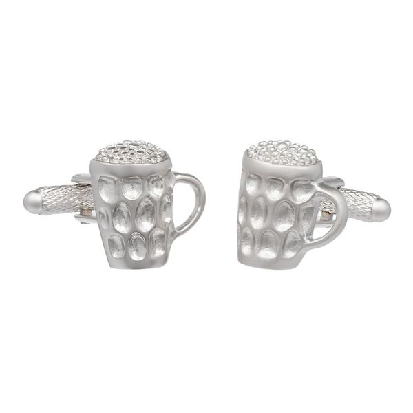 Pint Pub Beer Mug Cufflinks Presented In Onyx Art Cufflink Box