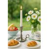Nordring Tapered Candles 2.3 x 25 cm Cream Pack of 12