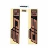 RockShox Fork Decal Kit - SID Ultimate, 27.5"/29", Matte Copper Foil/High Gloss Black