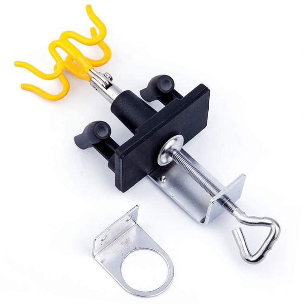 Fengda Airbrush Stand Airbrush Holder BD-15 Pistol Holder Table Edge Clamp Hold 4 Airbrush Guns