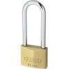 ABUS 04778 63mm Long Shackle Brass Padlock