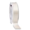 Präsent - Satin Ribbon Ivory 25 mm Width, 25 m Length
