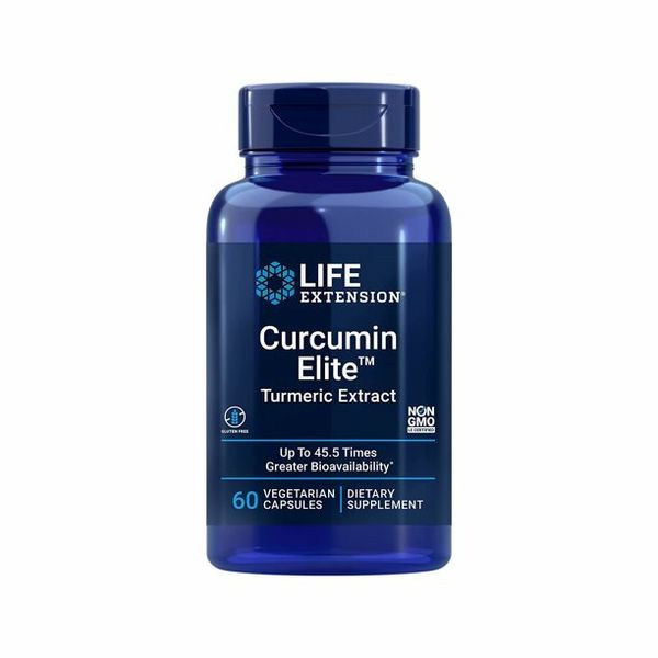 Life Extension Curcumin Turmeric Extract 500mg Absorption, Inflammatory Response