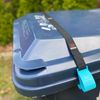 SideArm by BinClaw - Maximum Security - Trash Can Lock Security Device, Universal Fit, Dual Clasp Protection, No Tools Required (SideArm Round Trash Cans)
