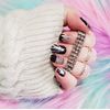 Color Nail Polish Strips 20ct.  Zl0349  .  READ DESCRIPTION BELOW