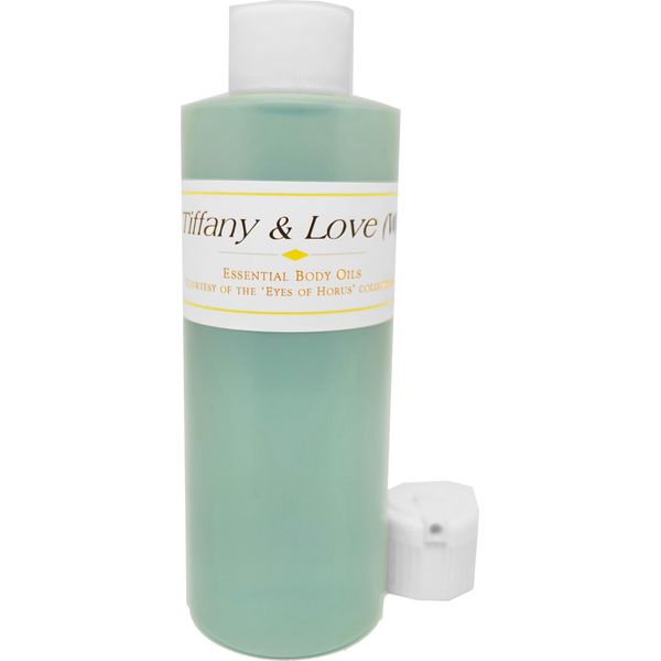 T & Love - Type For Women Scented Body Oil Fragrance [Flip Cap - Light Blue - 4 oz.] - ID#30729