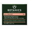Botanics All Bright Recharging Night Cream Moisturiser 50ml