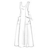 Butterick Patterns B5509 Aprons, Pack of 1, White