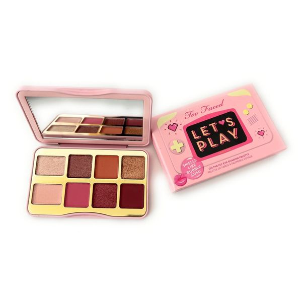 Too Faced Let's Play On the Fly Eye Shadow Palette Bubble Gum Scent NEW IN BOX