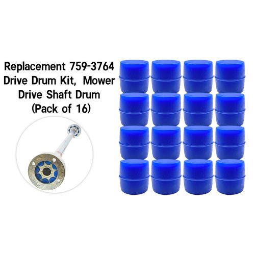 DUODUO 759-3764 Drive Barrels Kit Lawn Mowers Drive Shaft Barrel,Replaces 731-3124, Compatible with Cub Cadet Tractors GT GSE LT GS GSX XT3 44 48 54 2554 2550 2165 2150 2145 2185 2050 (8 Pcs)