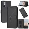 Reddylin Compatible Redmi Note 10 JE Case Notebook Type Redmi Note 10T Case Notebook Type Triangle Pattern with a 3D Feeling Redmi Note 10t Case Redmi Note 10 JE XIG02 Case Comfortable Feel Stand
