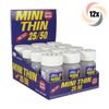 Full Box 12x Bottles Mini Thin 25/50 Energy Booster ( 30 Capsules Per Bottle )