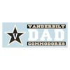 Craftique Vanderbilt Decal (V DAD DECAL (6''), 6 in)