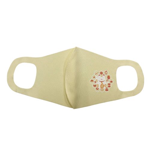Edoten 005-134 Unisex UV Protection, Comfortable Faceware, Polyester, Sweat Absorbent, Quick Drying Material, Breathable, Dry Mesh, Washable and Reusable, 3D Mouse Cover, Cloth Mask, One Size Fits Most, 005-134 Lucky Cat and Treasure Extermination, Light 